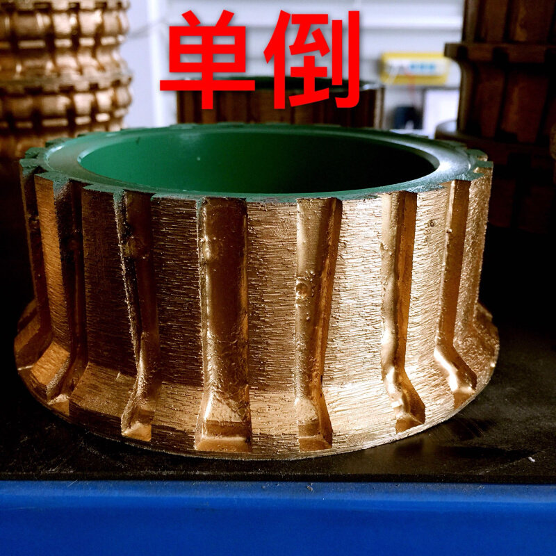 。金刚轮直边烧结磨轮磨头 石材磨边轮楼梯磨边 大理石线条轮单倒