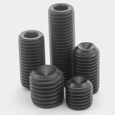 新款 M2M2.512.9级内六角凹端紧定螺钉/基米螺丝/机米/顶丝/无头