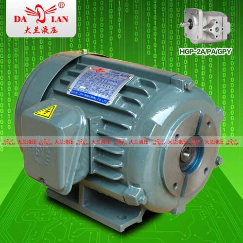 2HP原装台湾chyuntseh液压电机HGP-2A油泵专用电机C02-43B0-1.5KW