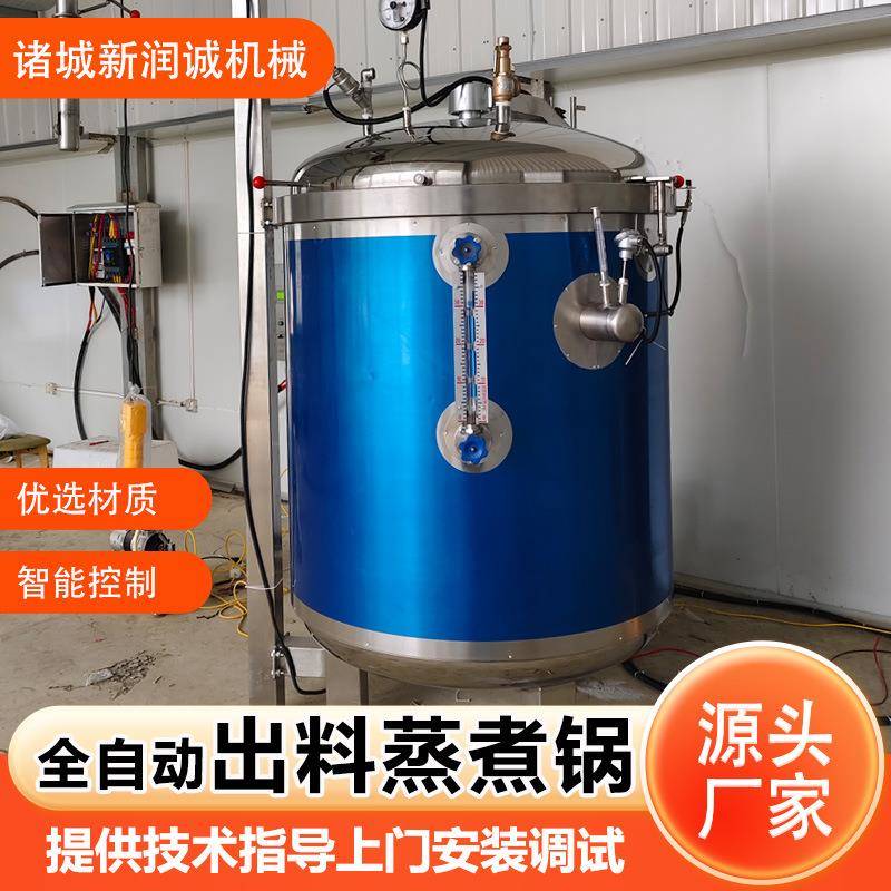 大型食品厂商用压力粽子蒸煮锅高压粽子蒸煮设备工业煮粽子机器