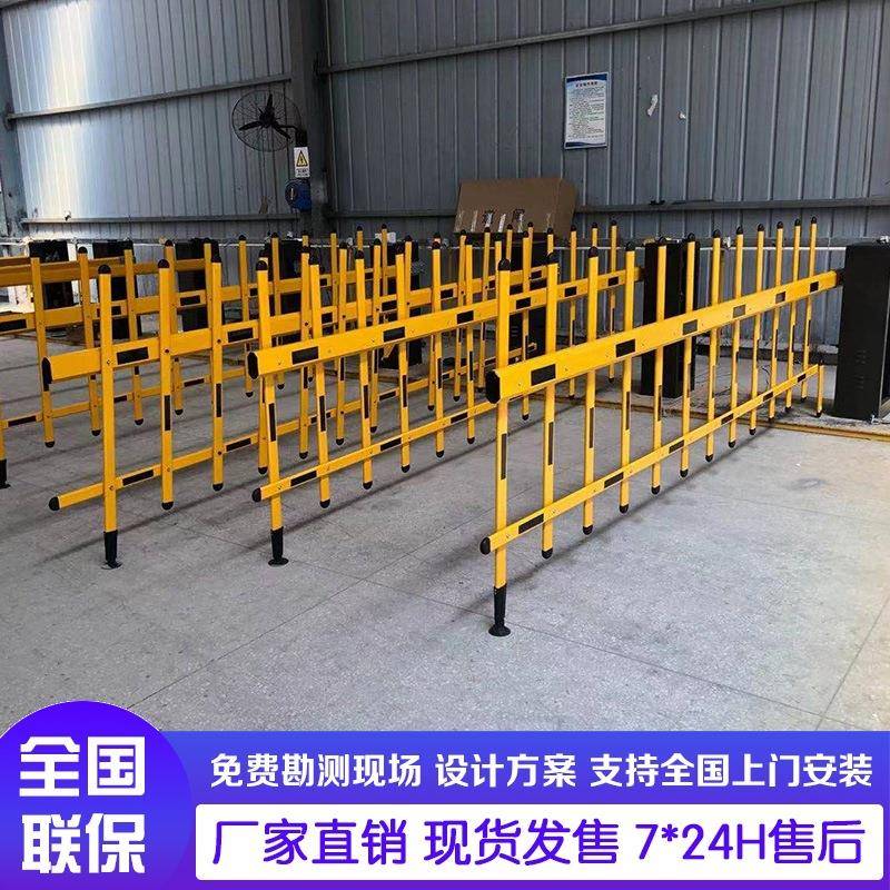 智能防砸道闸停车场出入道闸道闸车牌识别单杆闸4m栅栏闸