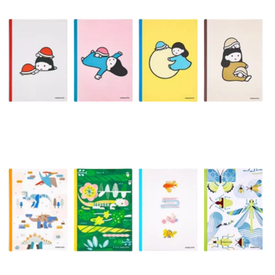 kokuyo国誉插画师设计横线笔记本