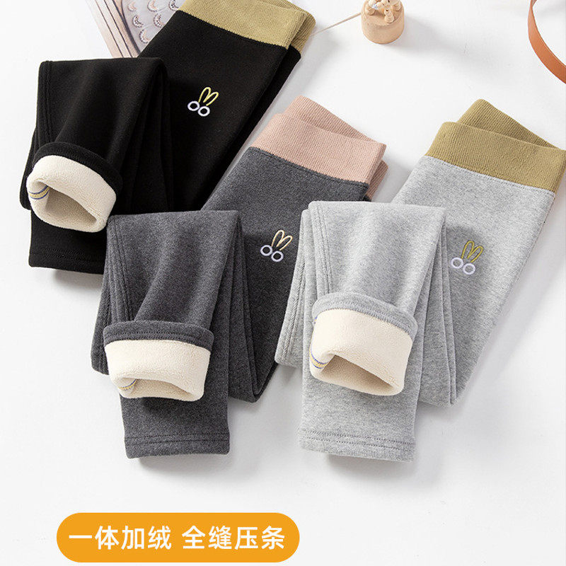 女童秋冬季加绒加厚打底裤日常外穿韩版中大童保暖长裤,童装/婴儿装/亲子装,打底裤,淘宝优惠券,粉丝福利购,淘宝优惠卷