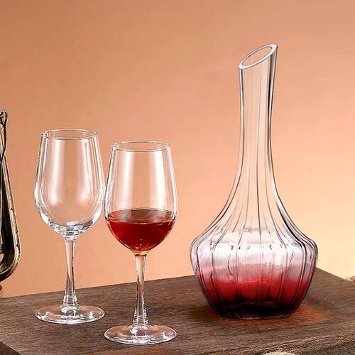 家用红酒杯套装一整套无铅脚杯葡萄酒杯醒酒器分酒器