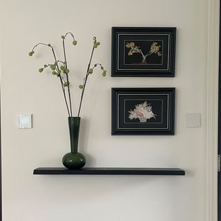 玄关墙面装饰画走廊过道餐厅复古挂画中古画免打孔