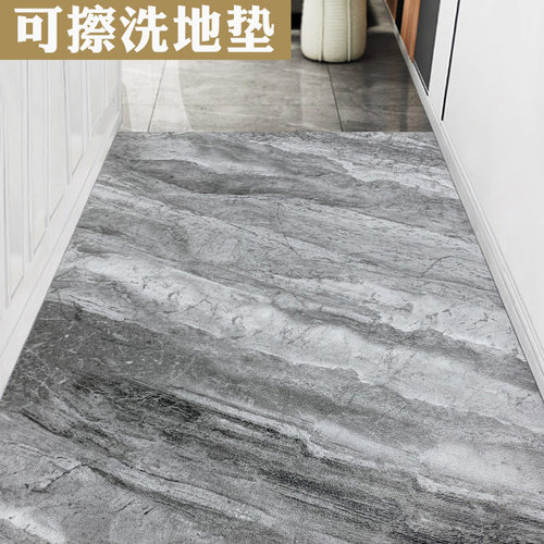 2026PVC 防水防滑进门地垫可擦洗垫子家用入户门网红地毯门口马年