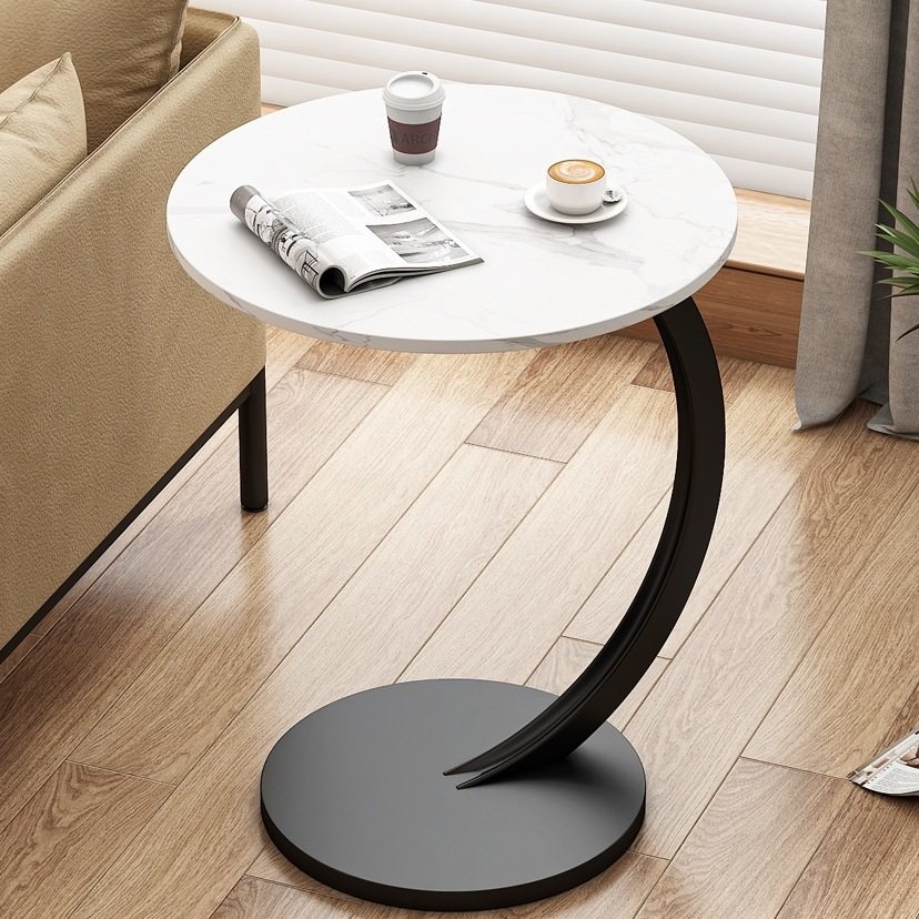 网红小圆桌子沙发边几可移动边柜迷你茶几现代简约床头柜推车边桌