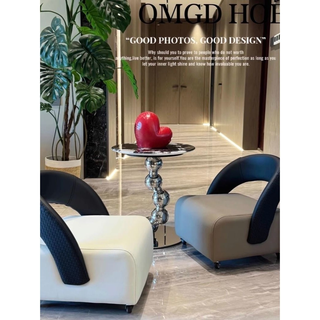 轻奢现代单人休闲溜溜凳小户客厅家用异形靠背阳台溜溜凳换鞋矮凳,住宅家具,换鞋凳,淘宝优惠券,粉丝福利购,淘宝优惠卷