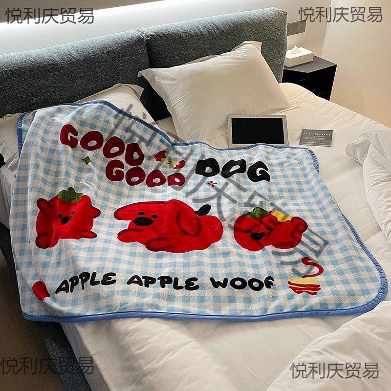 牛奶被子床上夏季午睡沙发绒床单盖毯毯子办公室毛毯空调小学生用