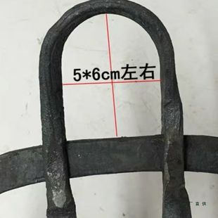 加厚铁耙子钢耙钉耙花园种菜翻土松土耙农具三四齿耙开荒翻地锄头