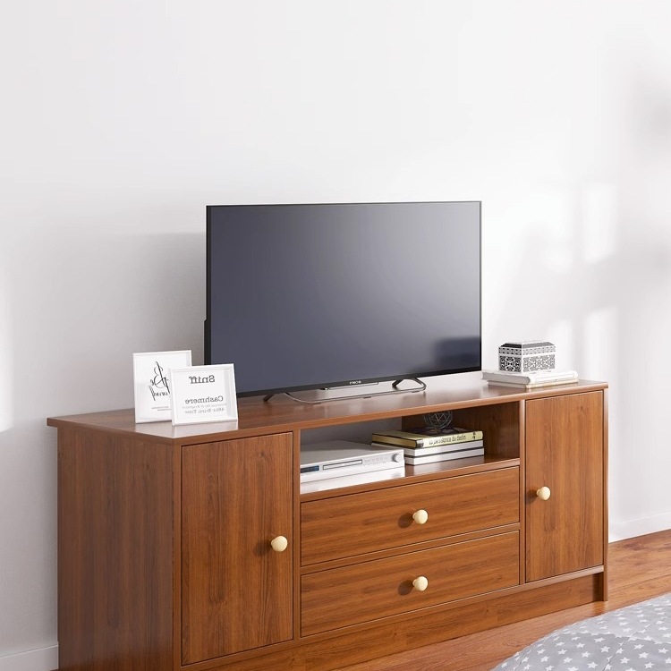 电视柜落地现代简约客厅家用储物柜出租房简易新款小户型电视机柜