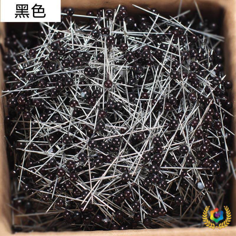 ?枚裁床大号小号图钉珍珠珠针大头针服装内牙定位针固定针缝衣