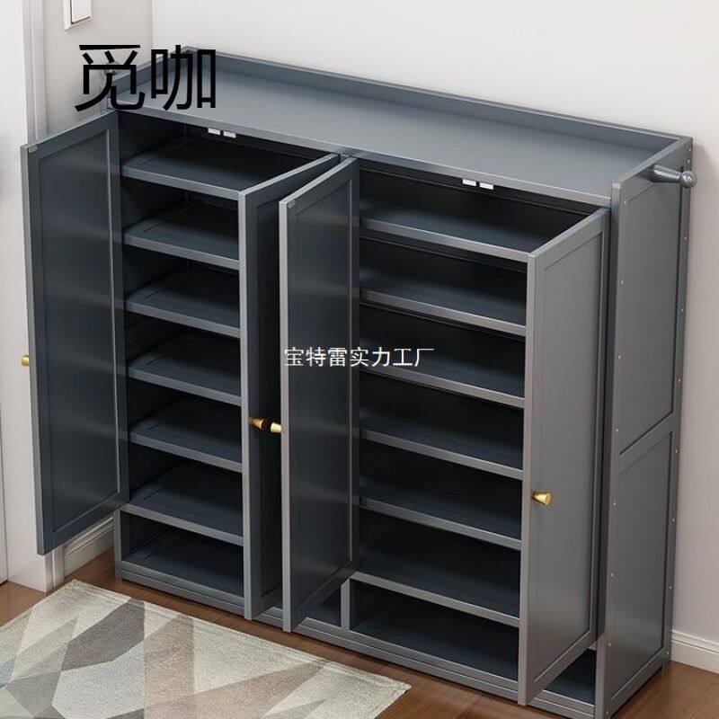 鞋柜家用门口鞋架子收纳省空间简易室内好看防尘宿舍出租屋用