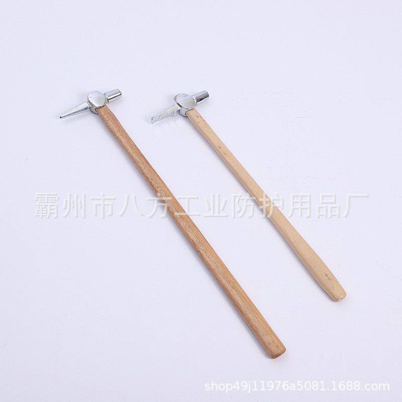 铁路工务配件器材木柄检测锤列车逃生锤敲击锤轨缝间隙检验锤