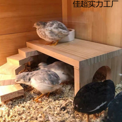 芦丁鸡喂食平台配件装饰仓鼠用品全套二层平台架子宠物箱别墅娜幽