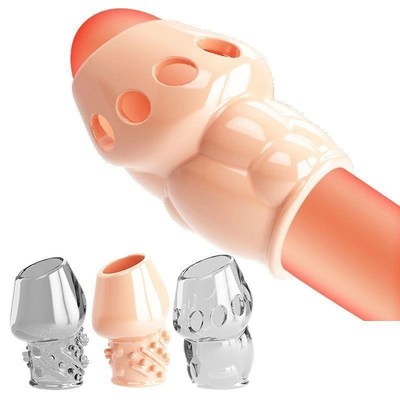 Portable Cock Ring Penis Enlargement Foreskin Corrector Ring