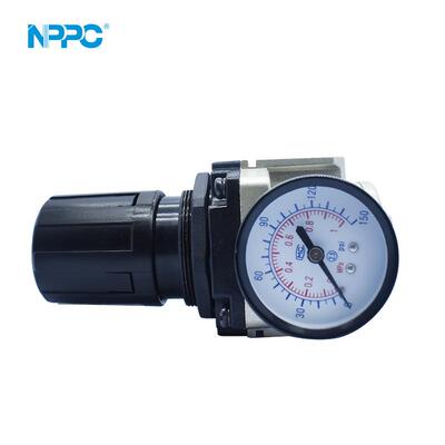 厂家NPPC气源处理器空气调压阀 减压阀调节阀气动可调压表