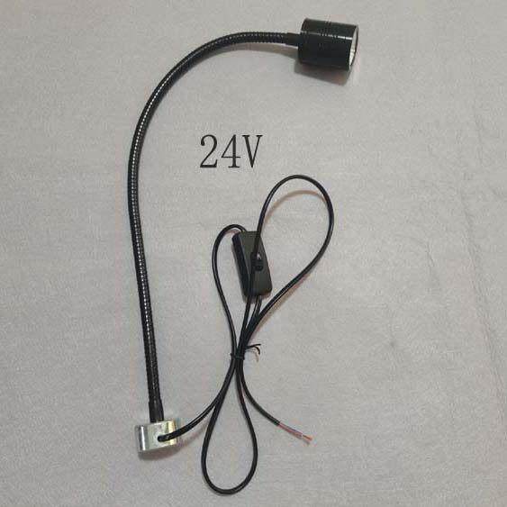 长臂万向LED机床机械设备工作照明灯聚光强磁吸磁铁小台灯220V24V