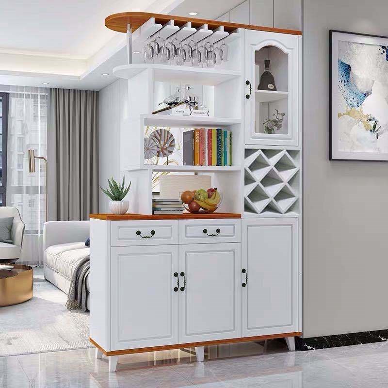 门厅玄关隔断柜酒柜进门鞋柜双面客厅屏风装饰柜简约间厅储物柜