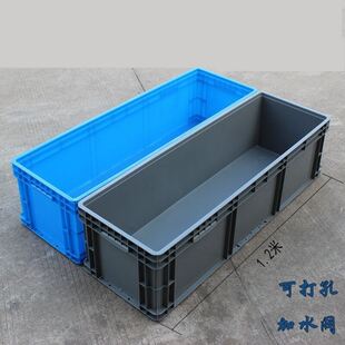 速发超大养龟箱大龟缸家用大号特乌底部型排水专用缸大带周转箱乌