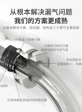 气动快速接头气管快插PM隔板直通4/6/8/10/12mm气动工具配件大全