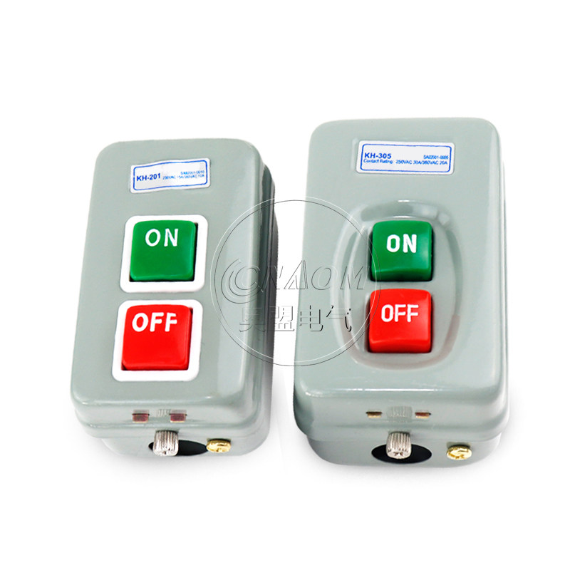 压扣开关KH-201/305启动按钮开关押扣开关自锁三相开闭器控制按钮,工业油品/胶粘/化学/实验室用品,实验室漏斗,淘宝优惠券,粉丝福利购,淘宝优惠卷