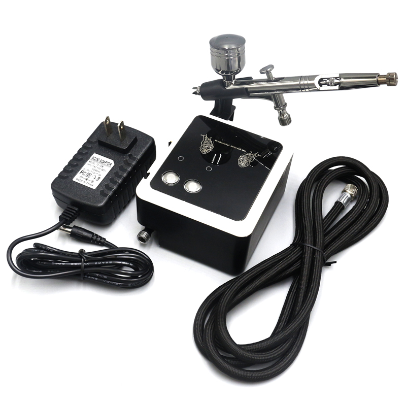 双动高达模型上色气泵喷枪 黑炎喷笔 喵J酱喷笔喷漆笔小喷枪绘画