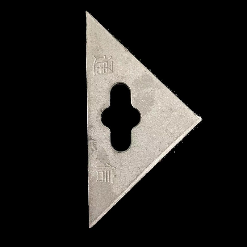 包邮201/304不锈钢三角片窨井盖三角形刻字非标定做三角板江苏