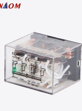 LY2NJ小型中间继电器JQX-13F AC220V DC24V 12V 大8脚HH62P63P64P