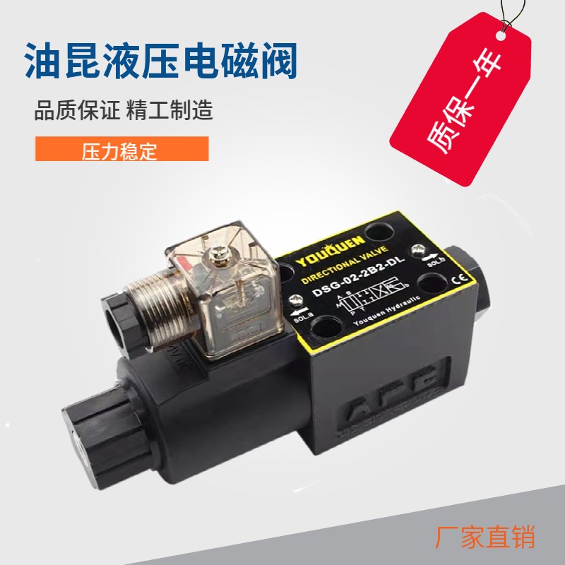 液压电磁阀DSG-02-2B2 2B2B 2B3B 2B4B 2B60B LW DC24V RAC220V