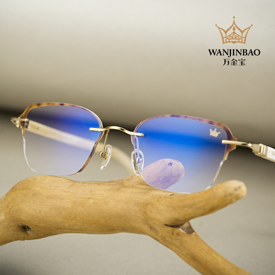 JN022男款牛角高端定制近视眼镜