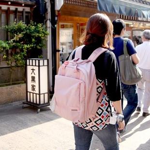 旅行背包女双肩包大容量短途旅游出差行李轻便休闲16寸电脑包书包