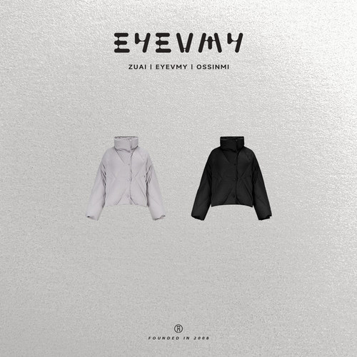 【腔调鹅绒服】90鹅绒高级感菱格立领羽绒服