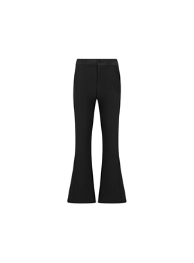 【瘦腿王4.0】615g加绒显脚长平腰马蹄裤WT54UFU211