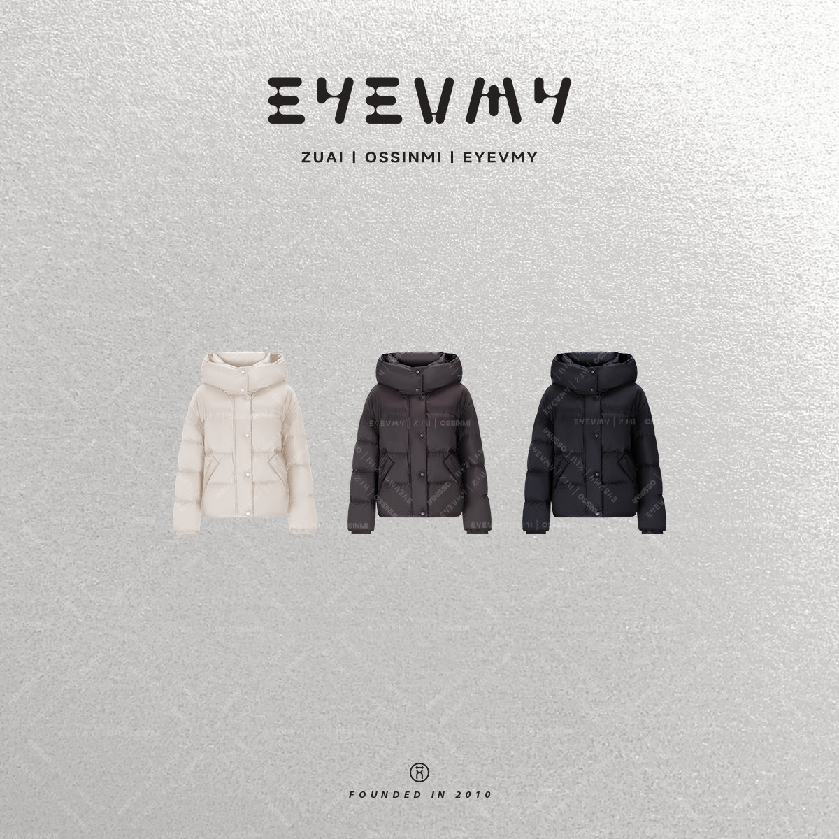 【软欧包】90白鸭绒短款连帽羽绒服外套WT54OWK022