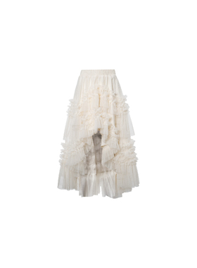 【越来越爆的蛋糕裙】浪漫重工荷叶边不规则网纱蓬蓬裙WT51RLH009