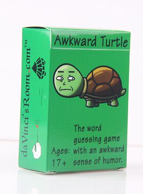 跨境英文版Awkward turtle Word humor card成人聚会卡片桌游牌
