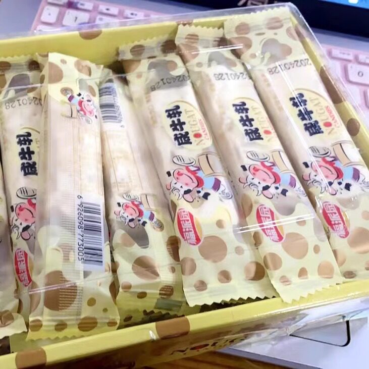 台湾风味软咸牛轧糖老酸奶