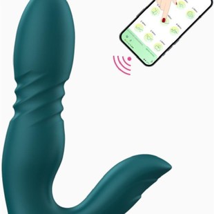 Telescopic Prostate Male Massager Vibrator Thrusting Anal