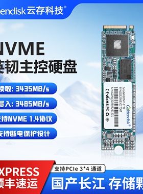M.2固态硬盘NVMe接口SSD1T PCIE Gen3x4数字音乐播放缓存断电保护