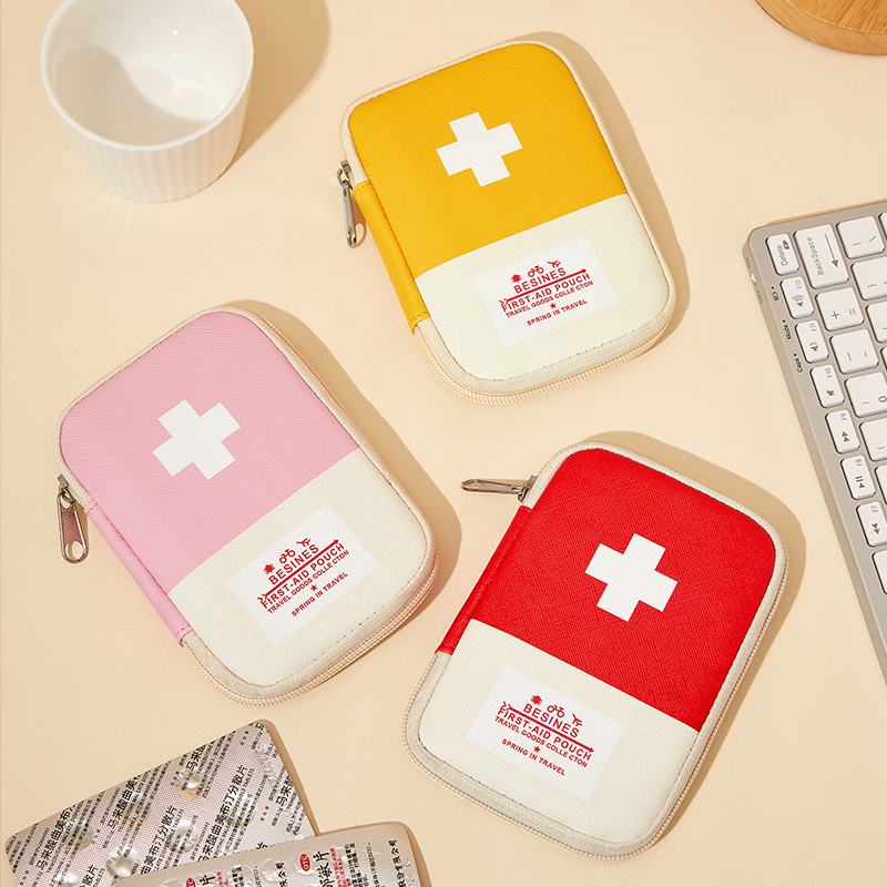 随身药包户外旅行便携医疗急救包药品收纳包大容量儿童医药包药盒