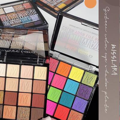 儿童舞台妆彩妆专用彩色眼影盘蓝色粉绿多色系表演出化妆品无毒