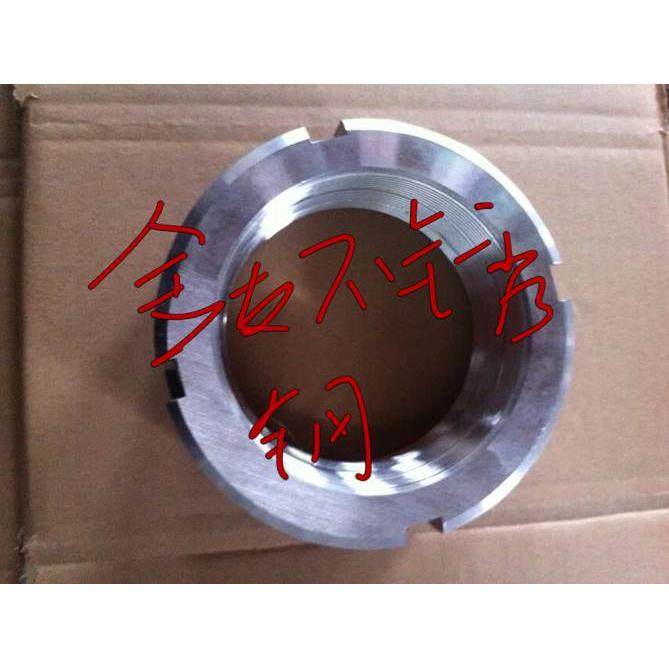 GB812不锈钢304圆螺母M64X2，M68X2不锈钢四方螺母锁紧螺母非标