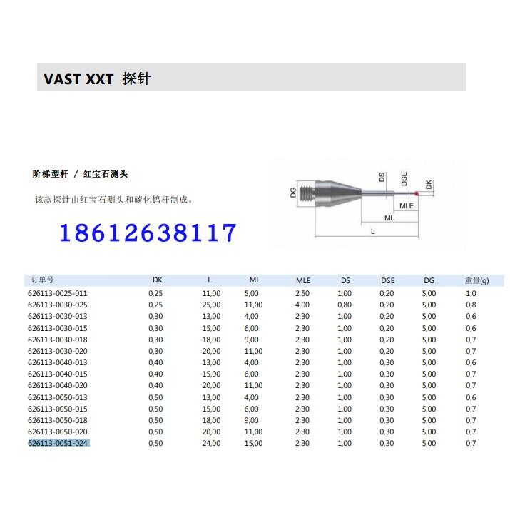 蔡司原装626113-0051-024 M3 XXT,DK0,5, DS2, DSE0,3, L24