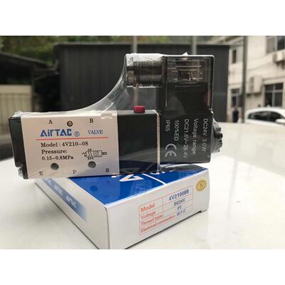 亚德客4V110-06A 4V210-08B  4V230C-08B 4V310-10二位五通电磁阀