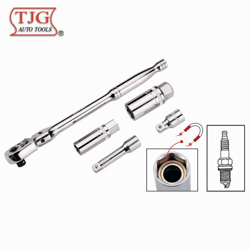 台湾TJG-A1423    5件套火花塞套筒组3/8  带磁性