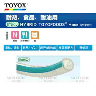 TOYOX东洋克斯胶管HTF HTF N38柔软保形用于油脂类食品
