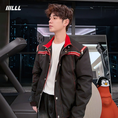 IIILLL童锦程机能风棉衣夹克外套