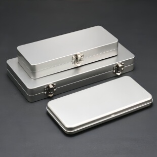 铁盒收纳盒子长方形螺丝不锈钢食品级搭扣小型工具金属马口子