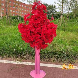 新款婚庆雪路引道具婚礼背景拱门引路花铁艺如雪路引花装饰布景